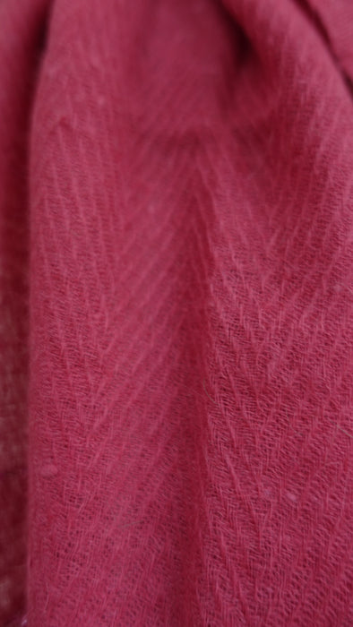 Dusky Pink Angora Wool Scarf