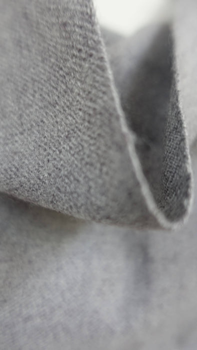 Extra large grey wool shawl