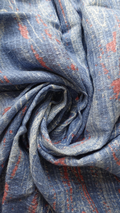 Thin Summer Woven Cotton Scarf - Multiple Colours Available