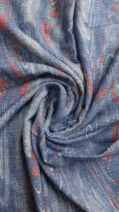 Thin Summer Woven Cotton Scarf - Multiple Colours Available