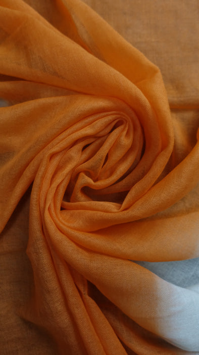 Lightweight Cream Cotton Scarf - Multiple Colours