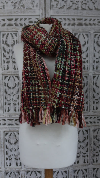 Colourful Wool Handloom Scarf
