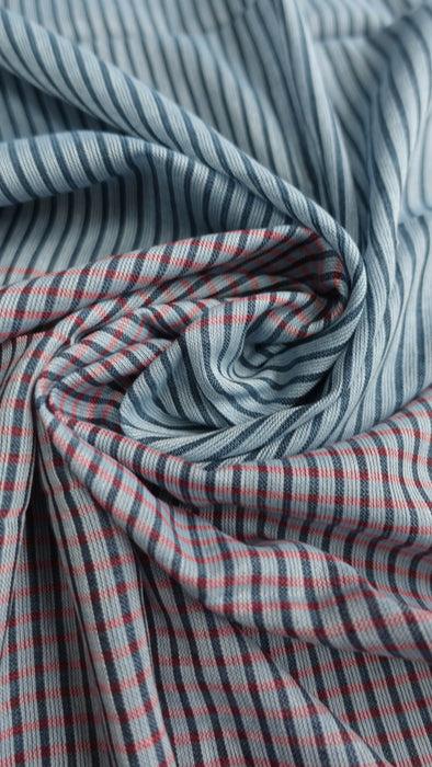 Denim Blue Cotton Handloom Scarf