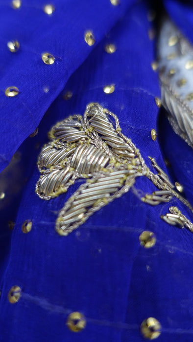 Vintage Purple Wedding Dupatta - New