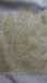 Brown Kashmiri pure wool shawl with gold thread embroidery – view 3