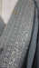 Silver grey wool blend shawl with red and ochre floral design – view 4