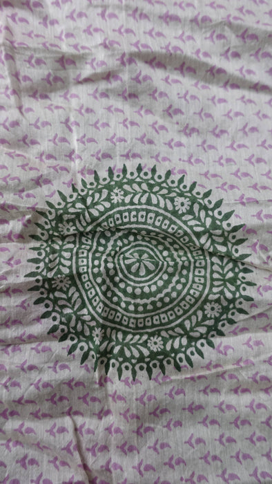 Colourful Cotton Printed Scarf - New