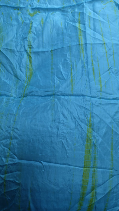 Blue Green Fine Pure Silk Dupatta