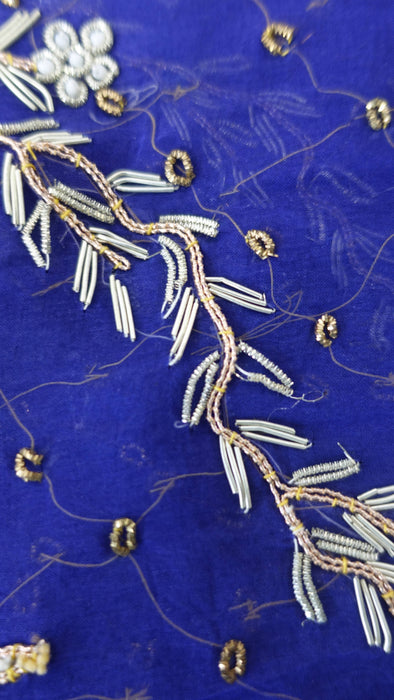Purple Vintage Wedding Dupatta - Preloved