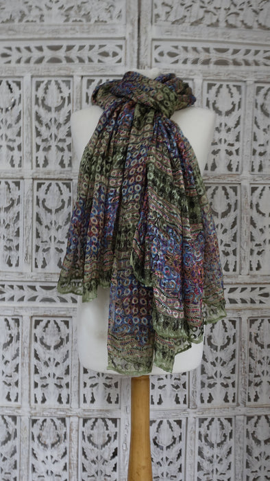 Really Colourful Chiffon Dupatta - New