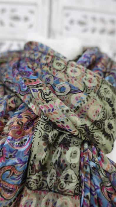 Really Colourful Chiffon Dupatta - New