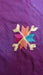 Red chiffon phulkari dupatta – fabric and colour detail