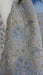 Baby blue vintage silk voile large dupatta – corner detail
