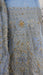 Baby blue vintage silk voile large dupatta – shown draped