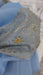 Baby blue vintage silk voile large dupatta – close-up of the embellishment