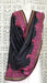 Black tissue silk paisley embroidered dupatta – border detail