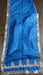 Blue pure silk vintage dupatta – border detail