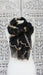 Black vintage embellished dupatta
