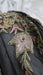 Black vintage embellished dupatta – shown draped
