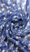Navy and silver vintage dupatta – border detail
