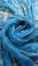 Peacock blue vintage embellished dupatta – border detail