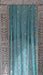 Aqua blue silk diamante trimmed dupatta – border detail