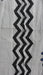 Grey blue cotton printed dupatta – folded view