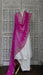 Hot pink and silver embellished vintage dupatta