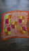 Pack of four pure silk squares – border detail