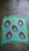 Pack of four pure silk squares – full length view