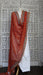 Rusty orange vintage dupatta with blue sequins