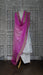 Bright pink silk chiffon banarsi dupatta
