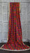 Phulkari dupatta with gold beaded edge trim – folded view