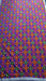 Phulkari dupatta with gold beaded edge trim – reverse side