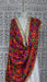 Phulkari dupatta with gold beaded edge trim – close-up of the embellishment
