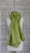 Green fine silk embroidered dupatta