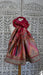 Pink wide border dupatta