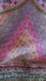 Pink wide border dupatta – reverse side