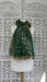 Green vintage silk chiffon embroidered with kiran gota – full length view