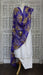 Purple heavy embellishment vintage dupatta