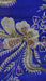 Purple heavy embellishment vintage dupatta – pattern detail