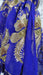 Purple heavy embellishment vintage dupatta – fabric and colour detail