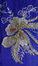 Purple heavy embellishment vintage dupatta – full length view
