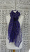 Purple vintage tilla dupatta – full length view