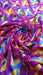 Pink phulkari chiffon dupatta – reverse side