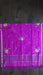 Hot pink pure silk vintage dupatta – close-up of the embellishment