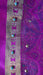 Hot pink pure silk vintage dupatta – end panel detail