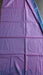 Purple and blue 2 tone pure silk scarf – corner detail