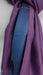Purple and blue 2 tone pure silk scarf – shown draped