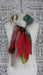 Multicoloured pure silk sheer scarf